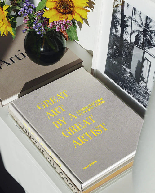 Printworks Frame Boek - Great Art - Tekenmap - Beige