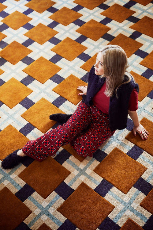 Flatweave In- & Outdoor carpet Caen natural-brown in Handmade-Look 160x230 cm - vtwonen shop