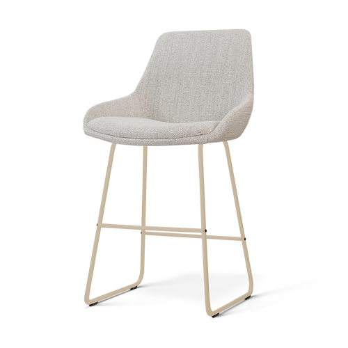 Nolon Nino-Isa barkruk beige gemêleerd - beige onderstel - 65 cm