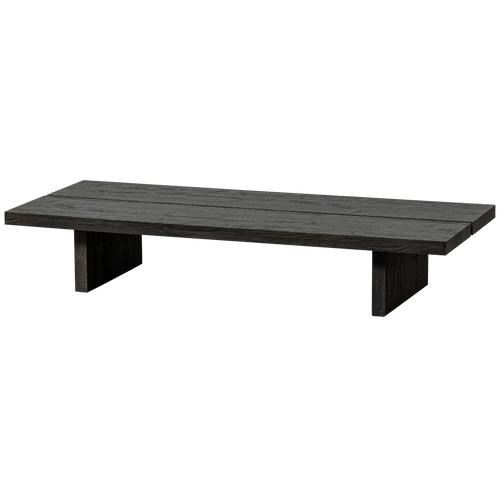 WOOOD salontafel Lion - MDF - Donkerbruin - 25x140x60 - vtwonen shop