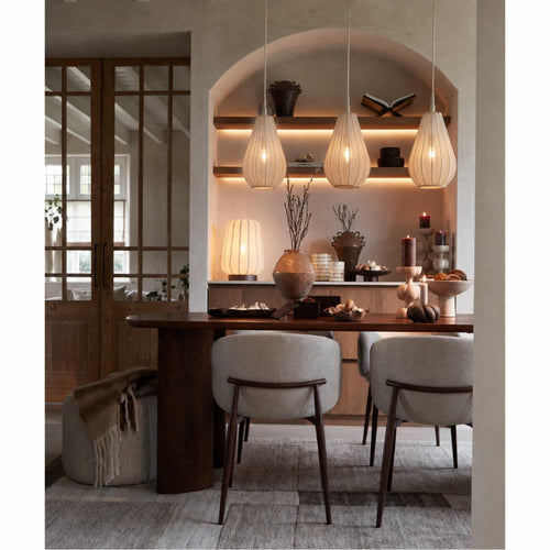 Light & Living hanglamp Itela - bruin - 80x8x40cm