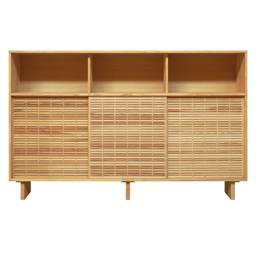 Naan Furniture Dressoir Voramar - Gelakt massief grenen - 180 cm - vtwonen shop