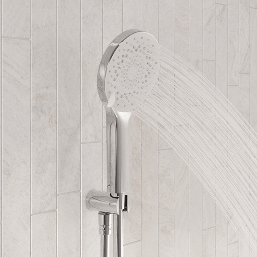 LOMAZOO inbouwdoucheset Cassia - met thermostaatkraan & ronde handdouche - chroom