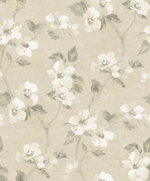 Borastapeter behang bloemen groen - 53 cm x 10.05 m - 660241 - vtwonen shop