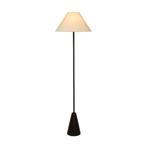 Atmooz vloerlamp Akiti - zwart - Ø 41 x H 141 cm - E27