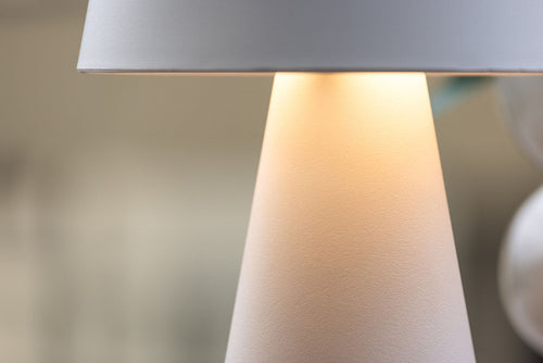 Rebellenclub Tuin Tafellamp Waver - ø15cm - Wit