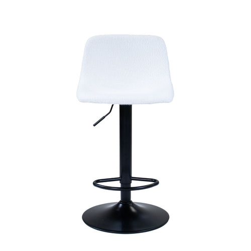 Giga Meubel Barkruk Hugo - Bouclé - Beige - Set van 2 - vtwonen shop