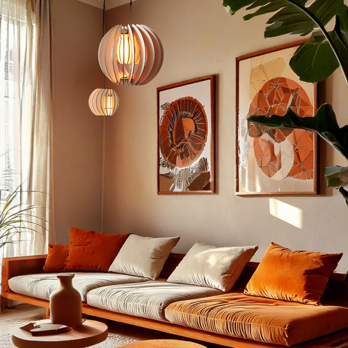 van Tjalle en Jasper - Atmosphere hanglamp - Aged Pink