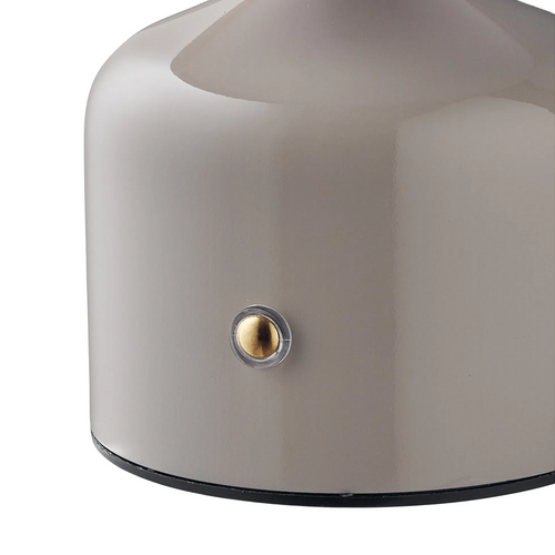 Artichok Andrea Metalen Oplaadbare Tafellamp Grijs - vtwonen shop