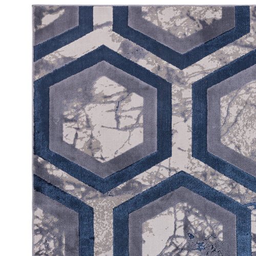 Vloerkleed Easy Living Aurora Hexagon Rug AU19 200x290 cm - vtwonen shop