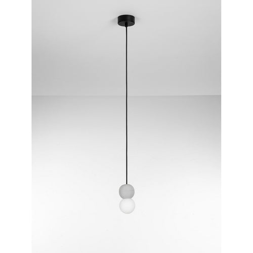Nova Luce ZERO Slanke hanglamp met grijze LED G9 1x5W