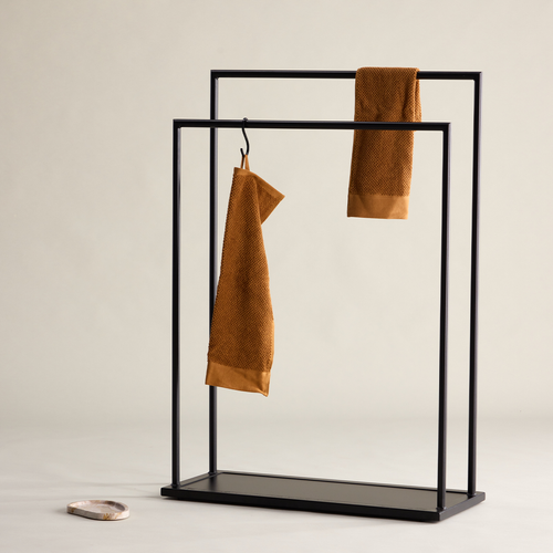 Nest living Eva Zwart Metalen Kledingrek - 100 x 70 cm - vtwonen shop