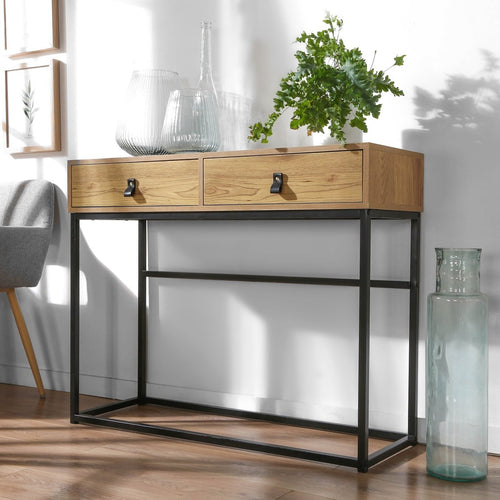 Calicosy - Console met 2 Lades JILL - 35.3x100.3x80.5 cm