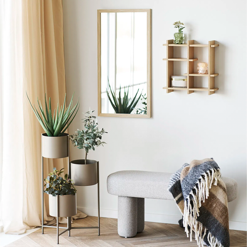 Artichok Sien Houten Wandkast Naturel - 40 x 40 cm - vtwonen shop