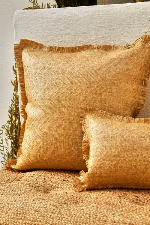 Calma House Kussenhoes Pantai - Naturel - 60x60