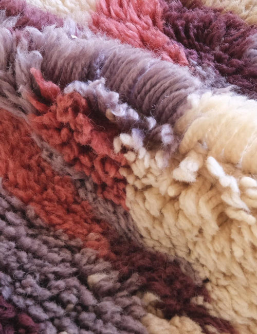 AFK Living vloerkleed Berber - handgemaakt - Wol - 80 x 306 cm - vtwonen shop