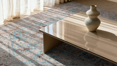 Remix vloerkleed 2053 Sugar Blue - Beige - 170 x 240 cm