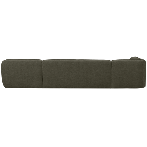 WOOOD bank rechts Polly - Polyester - Warm Groen - 71x353x150/245 - vtwonen shop