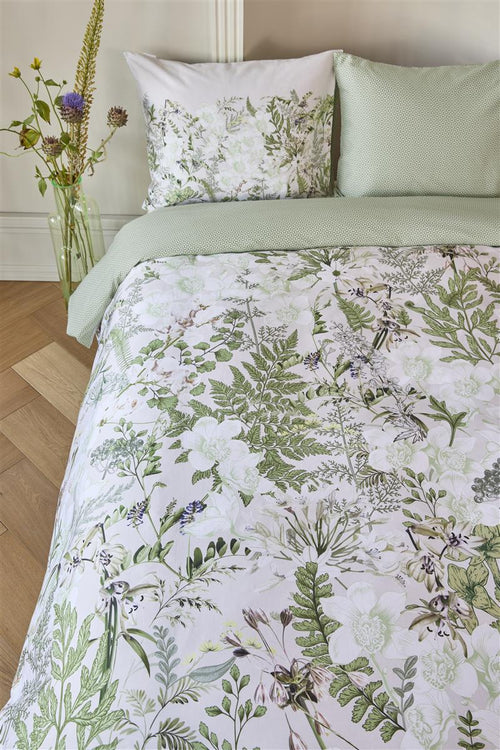 Kardol dekbedovertrek Pastiche - 140x200/220 cm - groen - vtwonen shop