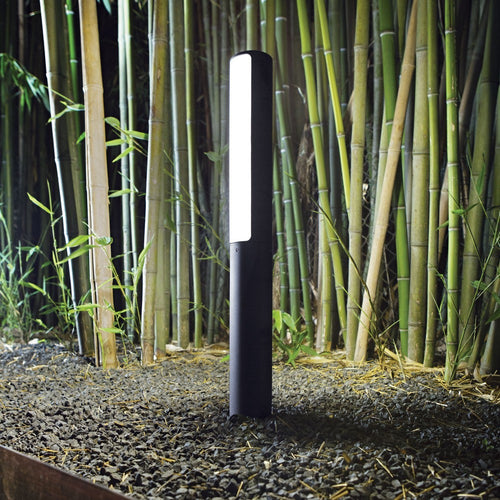 Ideal Lux Etere - LED Tuinpaal 1 Licht Antraciet IP44