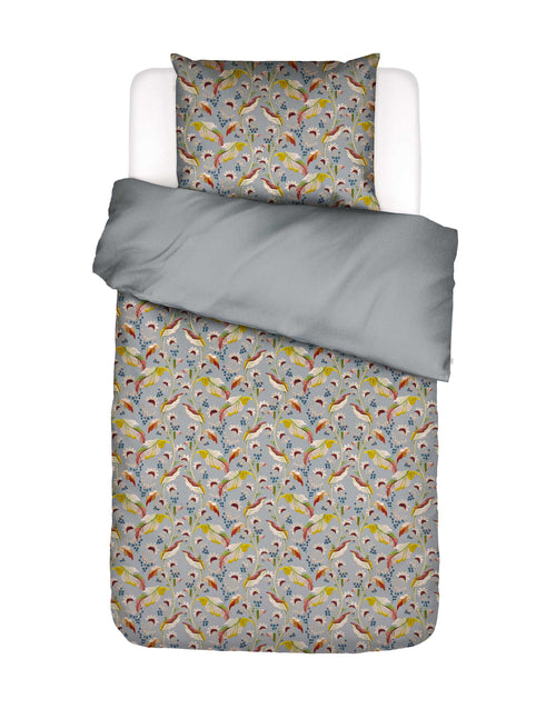 Essenza Aurelina dekbedovertrek - Eenpersoons – 140x200/220 cm - Global grey