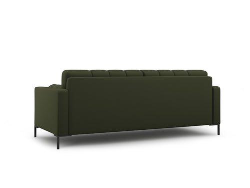 Cosmopolitan Design Bank Bali 4-zits, structurele stof, groente - 96x217x75cm