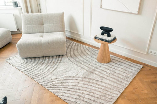 Interieur05 Scandinavisch vloerkleed Vidar zand - 240 x 330 cm - vtwonen shop