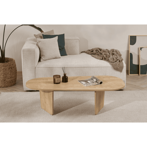 Calicosy - AMELIA Tafel - Licht hout - 130x65x40 cm