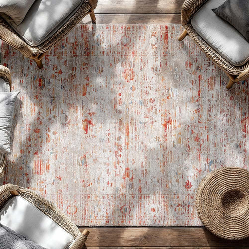 Louis De Poortere vloerkleed Galata Sunset - rood - 170x240cm - vtwonen shop