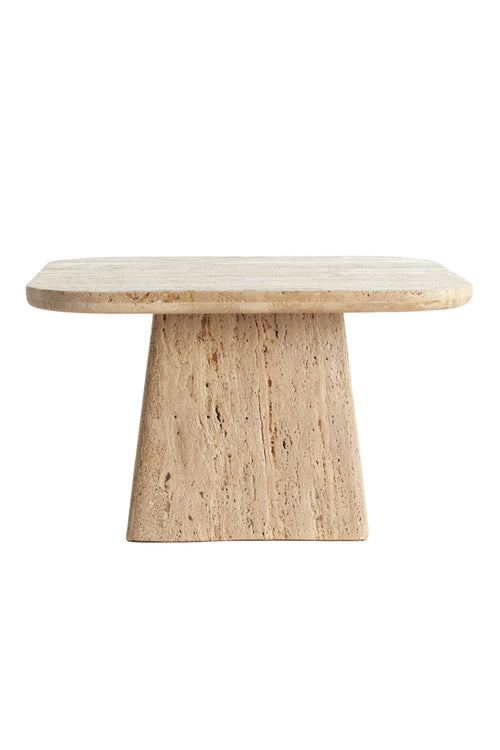 Light & Living salontafel KEPAMI - Ø60x36cm - bruin - vtwonen shop