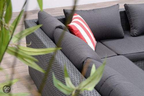 Garden Impressions Montana loungeset - earl grey/ donker antraciet
