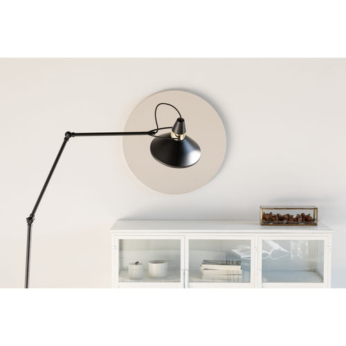 Housecraft Living Jona Vloerlamp/ Staande Leeslamp Zwart - vtwonen shop