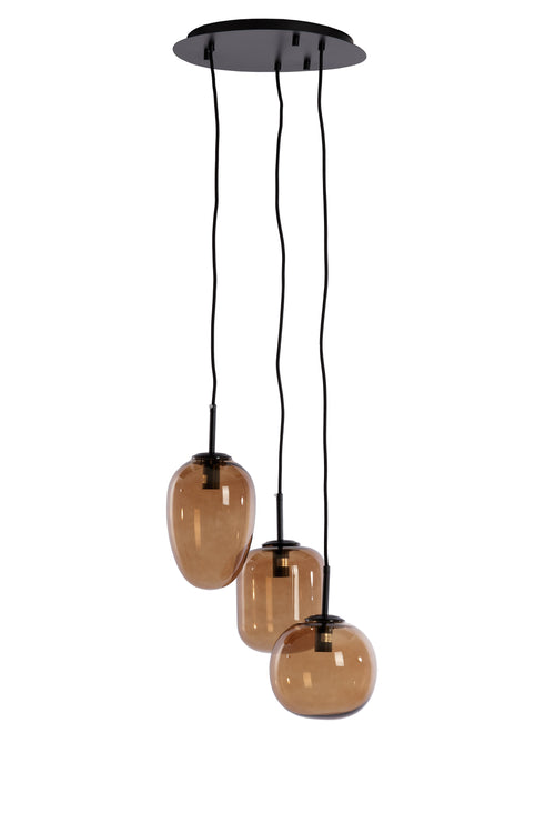 Light & Living hanglamp MEZZA - bruin - Ø30x23cm - vtwonen shop