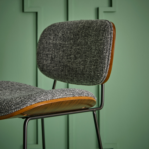 Signature - OLYMPIA Set van 2 stoelen - Grijs - 94,5x48,5x51 cm