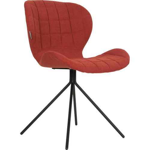 Zuiver OMG Eetkamerstoelen Oranje - Set van 2 - vtwonen shop