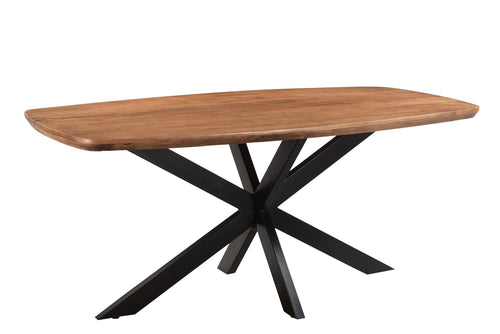 Livingfurn eetkamertafel Jesper Danish Oval - 180cm - mangohout - vtwonen shop