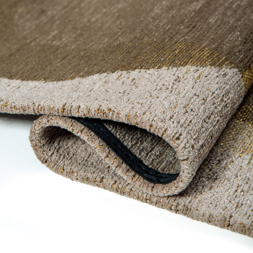 Lola&Moi vloerkleed Montain Trail - goud -170x240cm - vtwonen shop