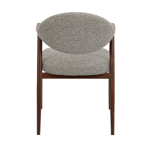 DÉJA Living Eetkamerstoel Karup - Taupe/Walnoot - Set van 2 - vtwonen shop