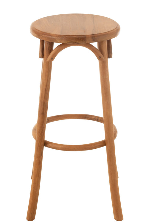 J-Line barkruk Ali - hout - naturel