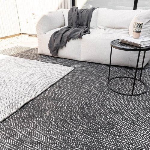 Buitenkleed Dahl Zwart Eva Interior - 240 x 340 cm - vtwonen shop