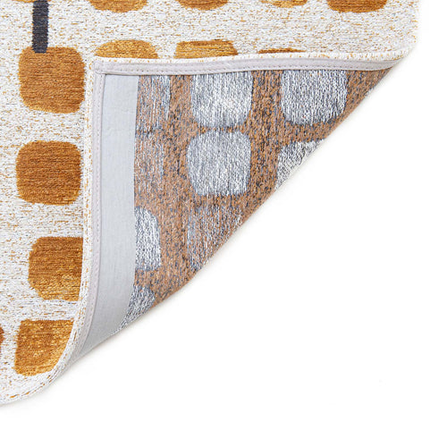 Louis De Poortere vloerkleed Peach Party - geel - 170x240cm - vtwonen shop