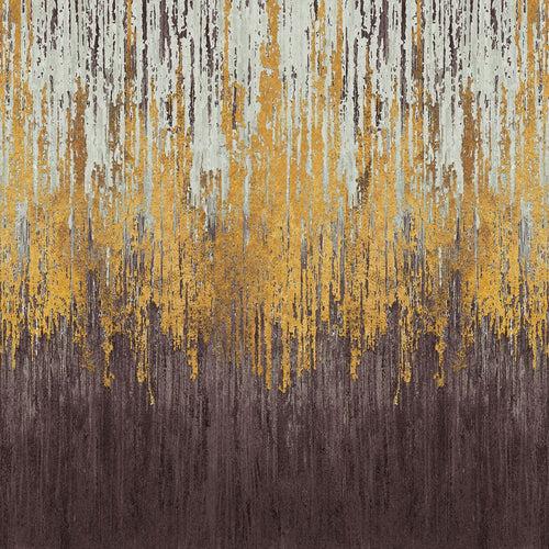 Sanders & Sanders fotobehang steen goud en donker paars - 424 x 280 cm - 640859