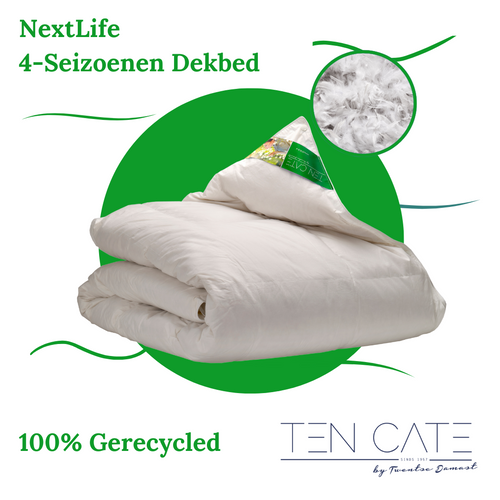 Ten Cate dekbed - greencomfort - 4 seizoenen - 70% dons - 140x200 - vtwonen shop