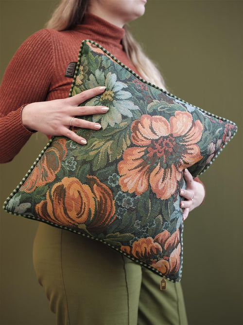 KAAT Amsterdam decoratiekussen Faela - 43x43 cm - multi