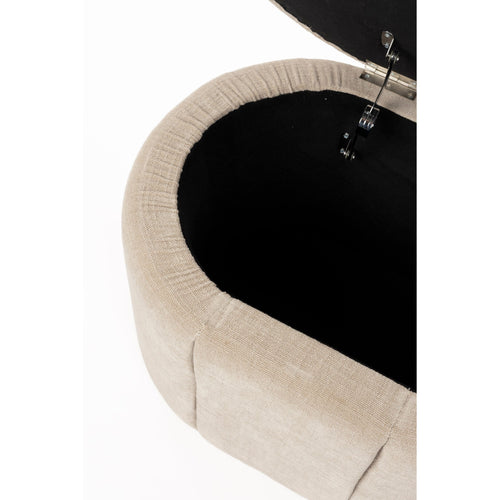 Zuiver Puffy Opbergbank Beige L