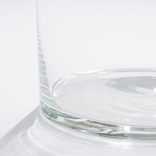 Mica Decorations Carly Vaas - H48 x Ø19 cm - Cilinder - Transparant