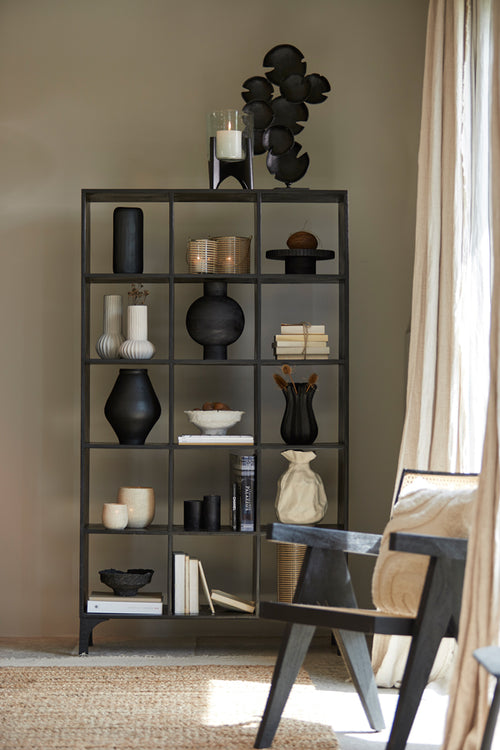 Light & Living kast RAYNA - 106x35x190cm - zwart