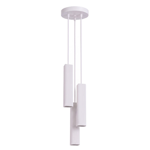 Sollux Lighting Hanglamp RAYO 3P wit - 20x20x108cm