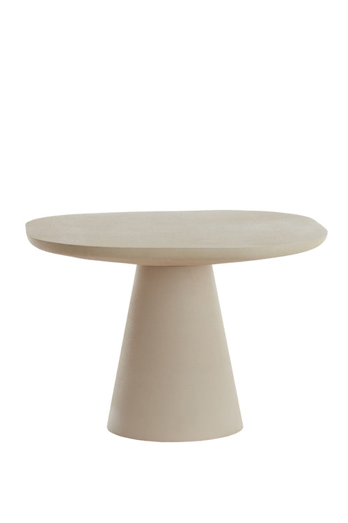 Light & Living bijzettafel ABALA - Ø60x41cm - wit - vtwonen shop