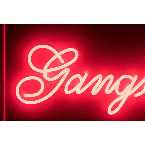 Bold Monkey Gangsters wandlamp LED neon  - Rood - vtwonen shop